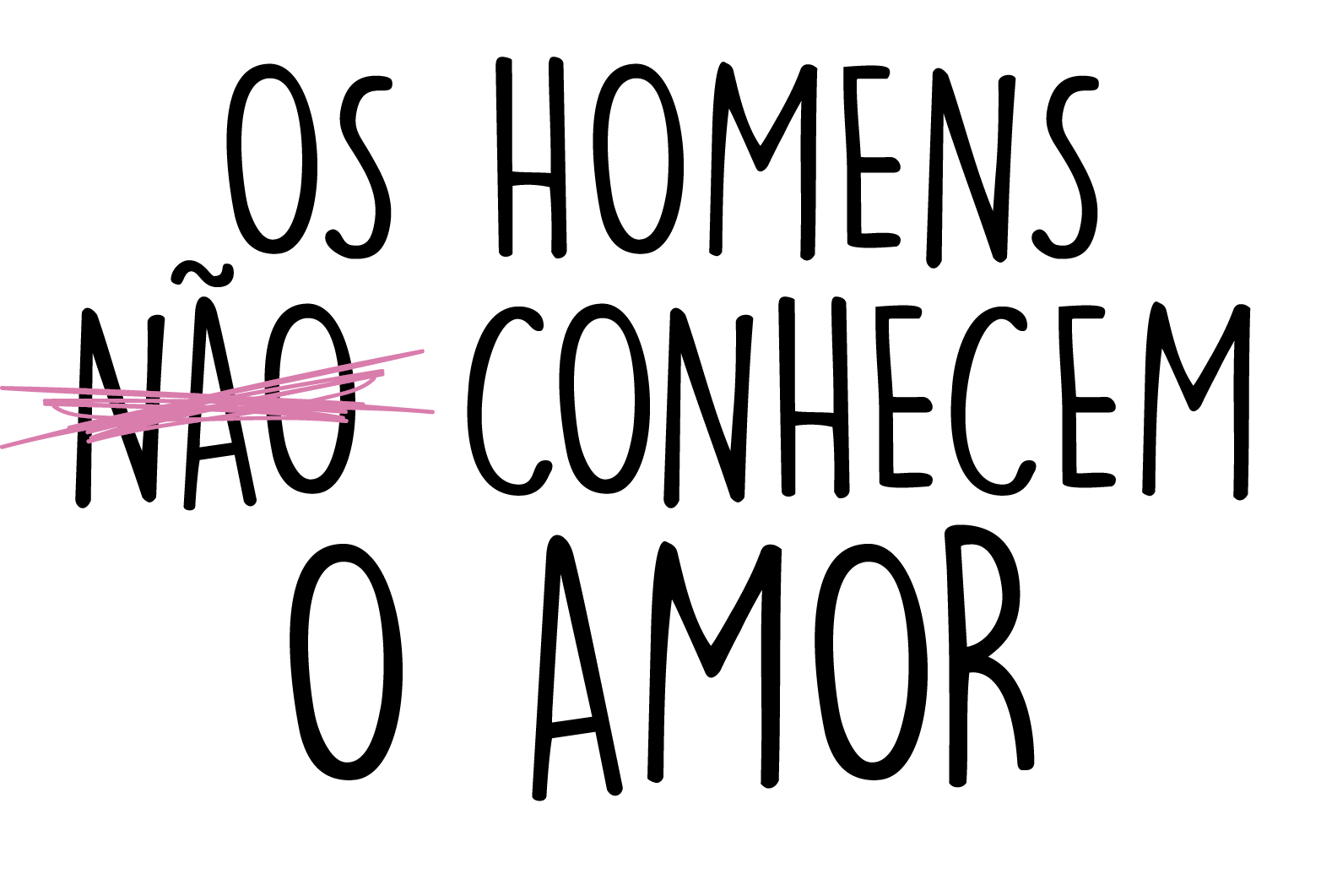 Os Homens Não Conhecem o Amor